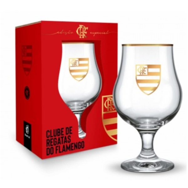 TAÇA DUBLIN 400ML SÉRIE OURO - FLAMENGO